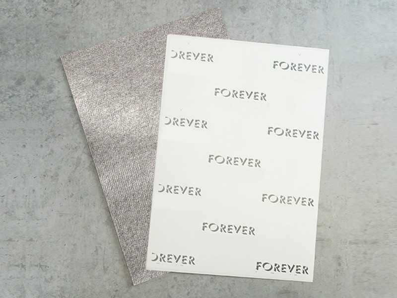 Folia Ikonos Forever FS NC Silver Metallic A3 + B-Paper Pro