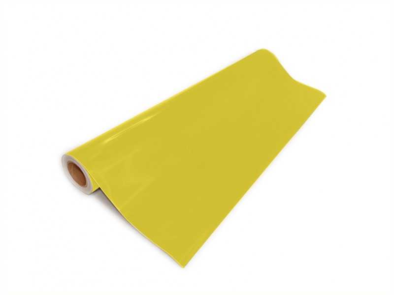 Folia Ploterowa Do Cięcia Ikonos Profiflex Color Jasny Żółty (Light Yellow Gloss) 1,22x1m RAL 1016
