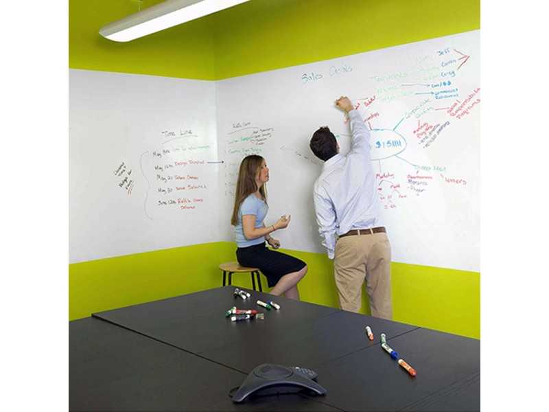 Folia Tablicowa Biała Suchościeralna Samoprzylepna Profiflex Whiteboard Dw50+ Easy Erase 1,05x30m