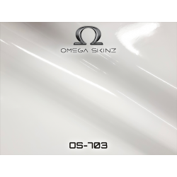 Folia Wrappingowa Samochodowa Ikonos Omega Skinz Luxury White 1,525x1