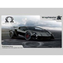 Folia Wrappingowa Samochodowa Ikonos Omega Skinz Black Force 1,525x1