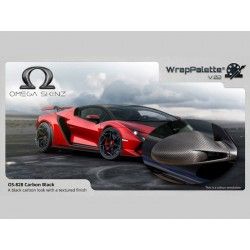 Folia Wrappingowa Samochodowa Ikonos Omega Skinz Carbon Black 1,525x1