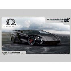 Folia Wrappingowa Samochodowa Ikonos Omega Skinz Combat Camo Black 1,525x1