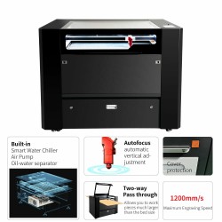Bezpośrednio Od Dystrybutora Ploter Laserowy Wielkoformatowy Stołowy Artemis RB 1390
