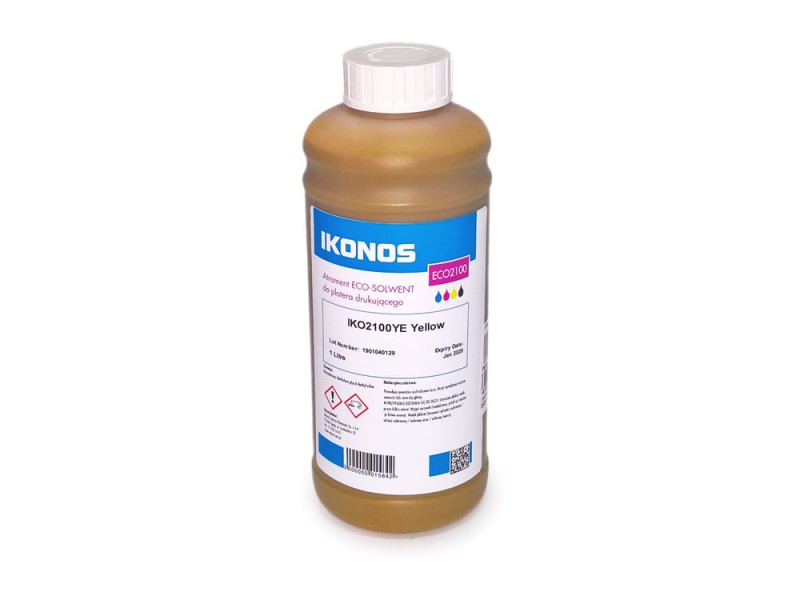 Atrament Ikonos Sol Eco Solvent Iko2100ye Yellow 1l
