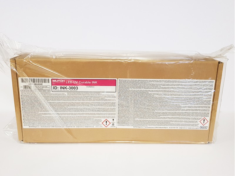 Atrament UV LED Mutoh Uh21 Curable 800ml Magenta Bag