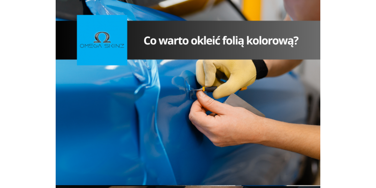 Oklejanie elementów samochodu folią kolorową – dach, maska, lustra – co warto?