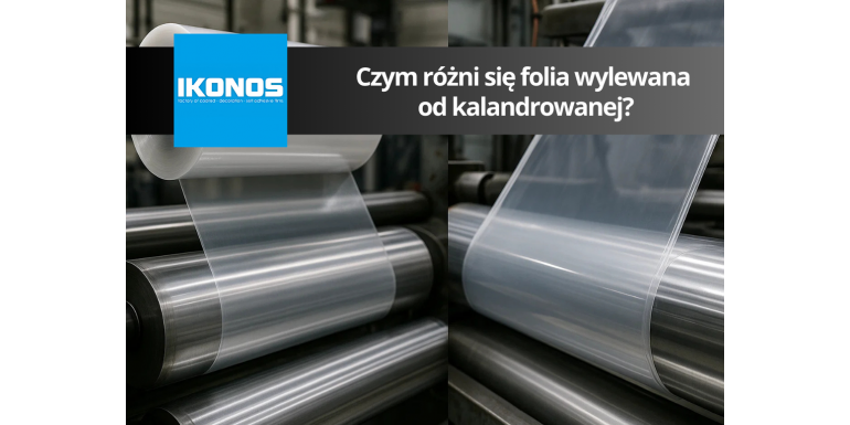 Czym różni się folia cast (wylewana) od calendered (kalandrowanej)?