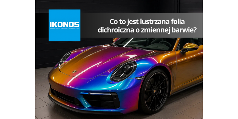 Co to jest lustrzana folia dichroiczna o zmiennej barwie?