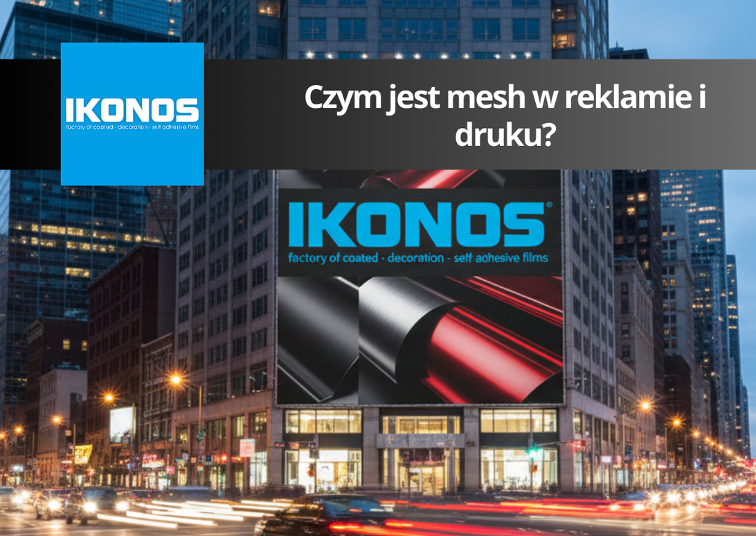 Czym jest mesh w reklamie i druku?