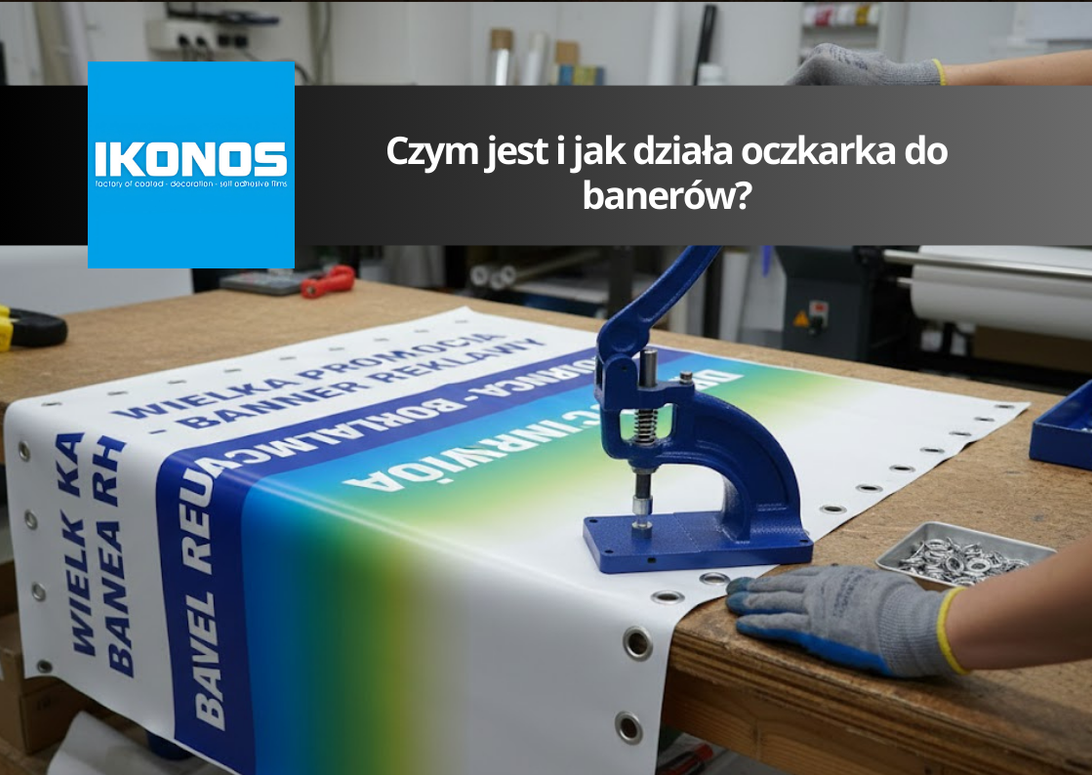 Czym jest i jak działa oczkarka do banerów?