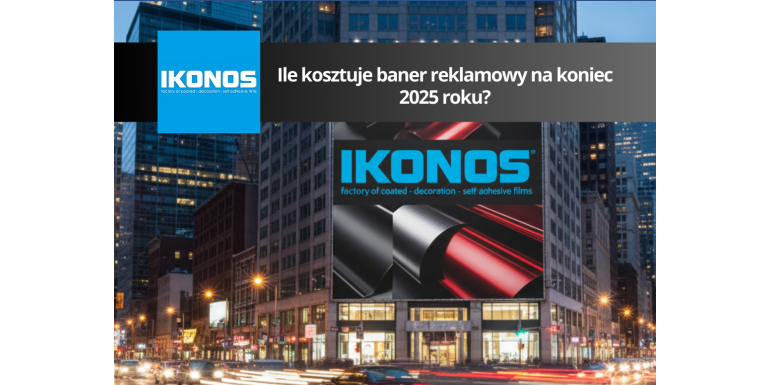 Ile kosztuje baner reklamowy na koniec 2025 roku? Ceny banerów i siatek mesh w Polsce