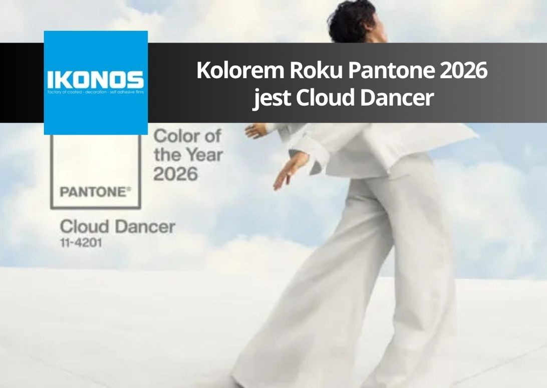 Kolorem Roku Pantone 2026 jest Cloud Dancer: minimalistyczna barwa
