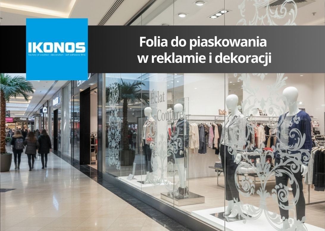 Jak zastosować folię do piaskowania w nowoczesnej reklamie i dekoracji?