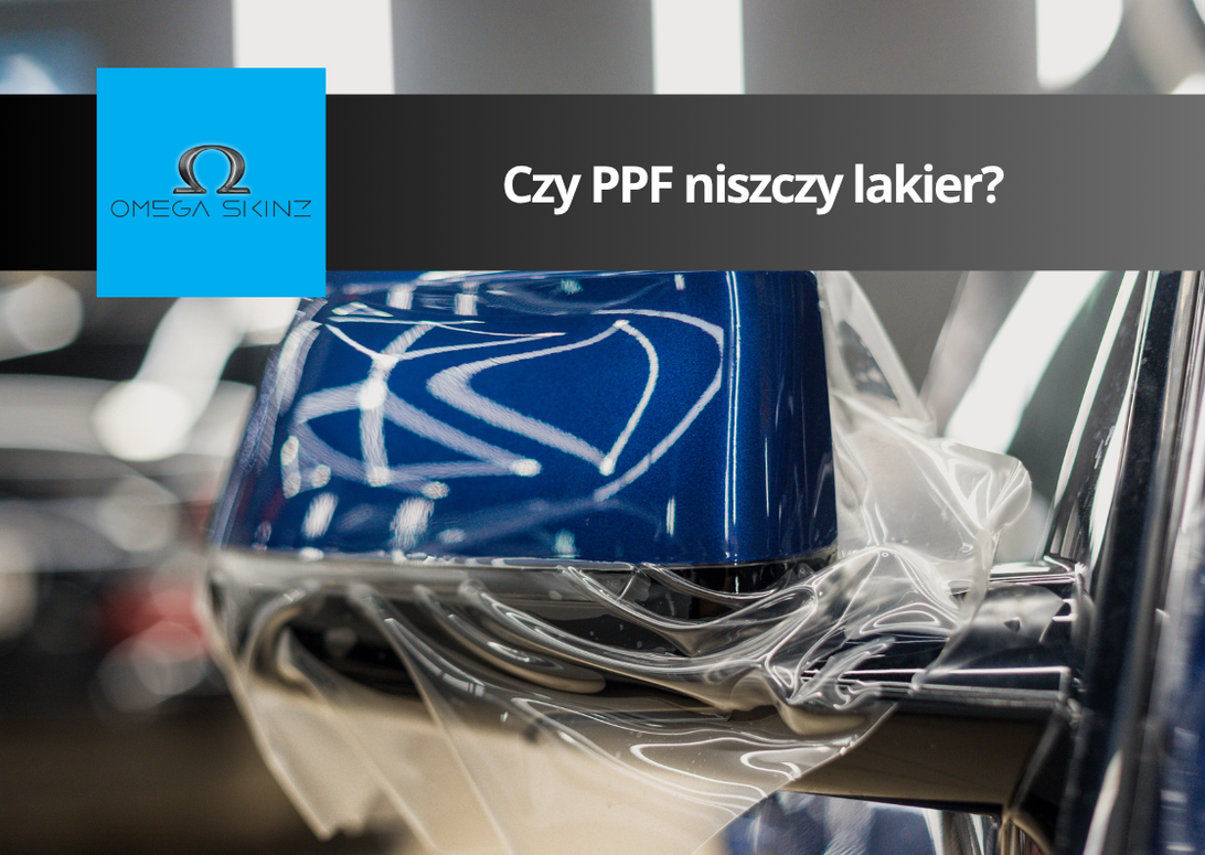 Czy montaż folii ochronnej PPF niszczy lakier samochodu?
